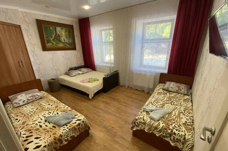 3-комнатный, восьмиместный номер