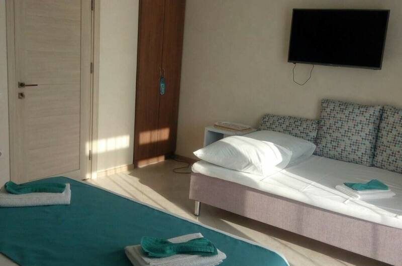 Стандартный с видом на море и балконом