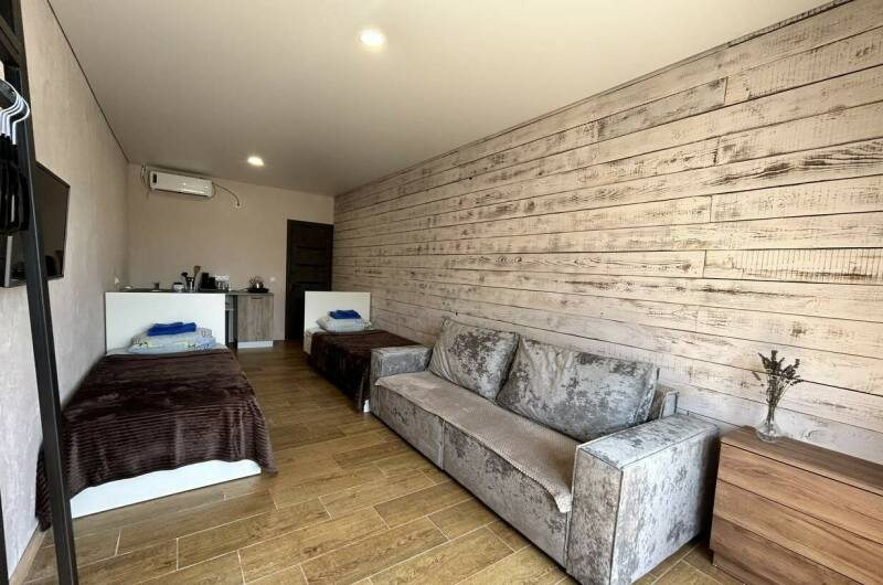 Однокомнатные апартаменты с кухней (2 осн. места)