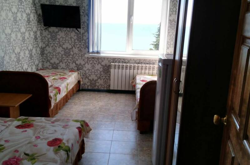 4-х местный номер с видом на море