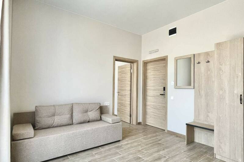 Двухкомнатный номер (двухспальная кровать и диван)