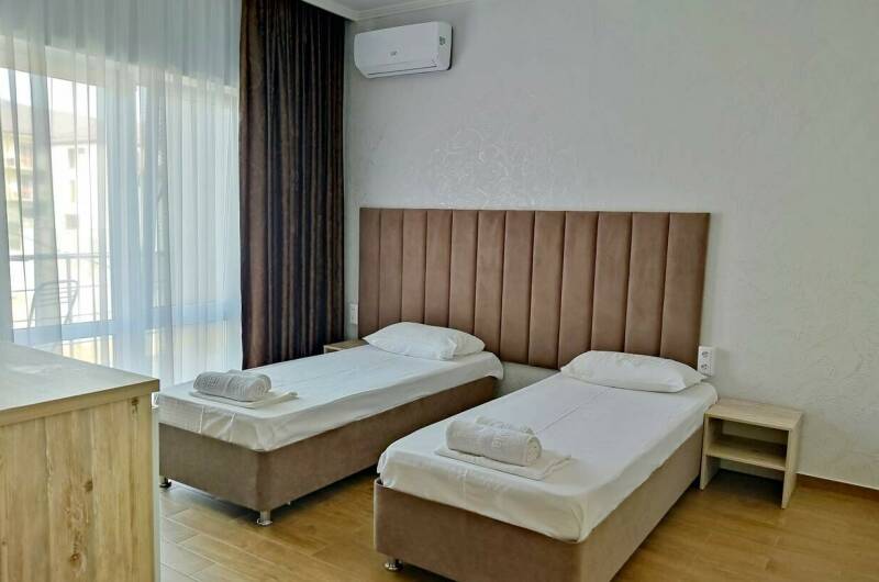 2-местный с балконом раздельные кровати