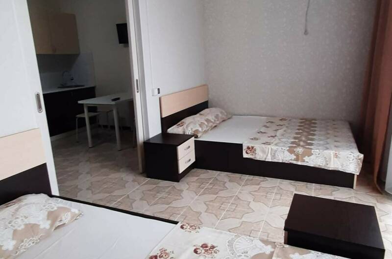 Двухкомнатная студия со своей кухней