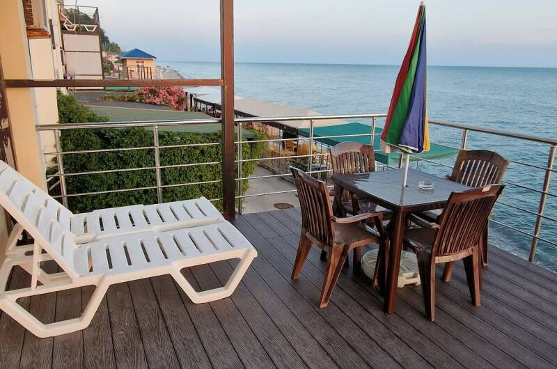 4-х местный номер (№ 3) вид на море