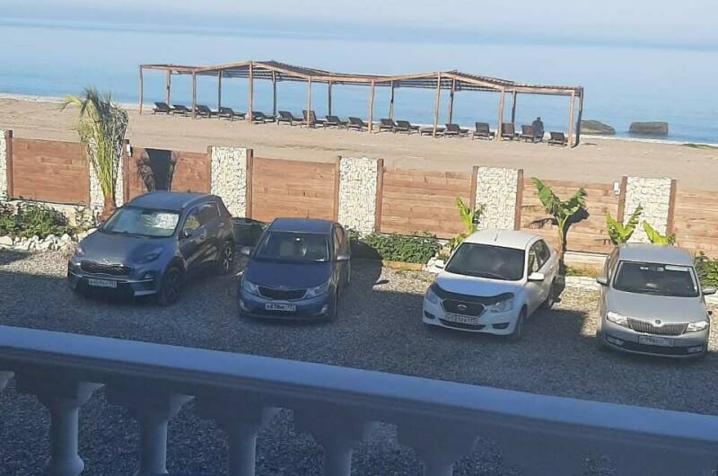 4-х местный номер на втором этаже с видом на море