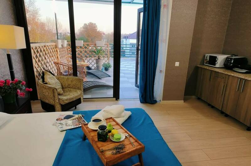 3-х местный Полулюкс с террасой