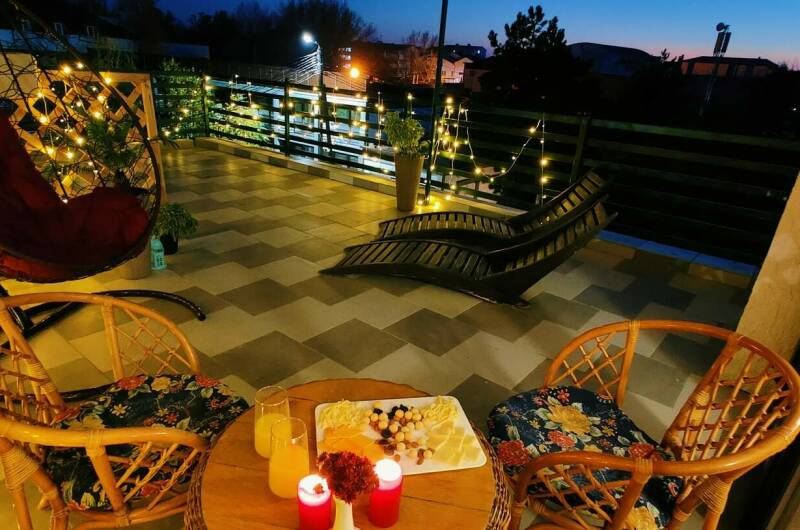 3-х местный Полулюкс с террасой