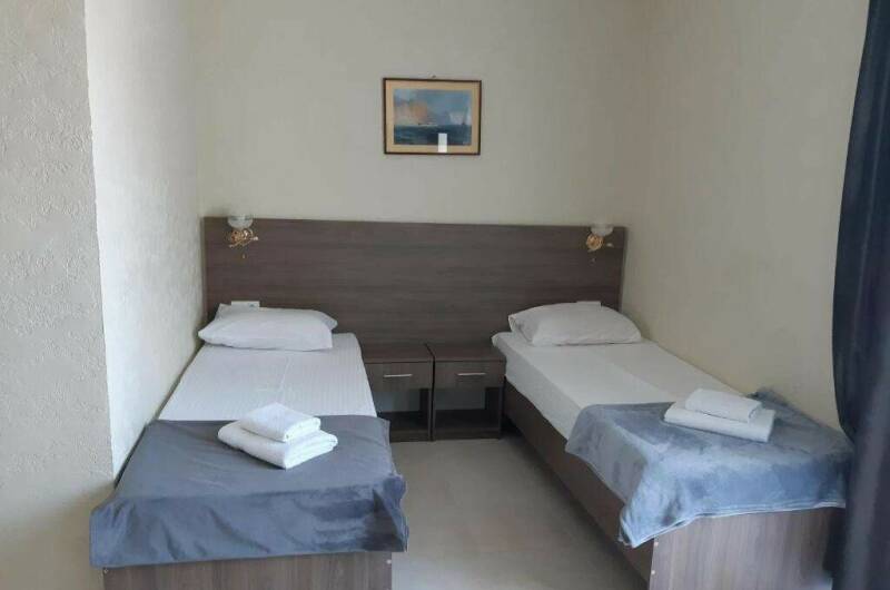 Двухместный с 2 отдельными кроватями и балконом