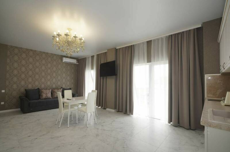 Двухкомнатный с кухней