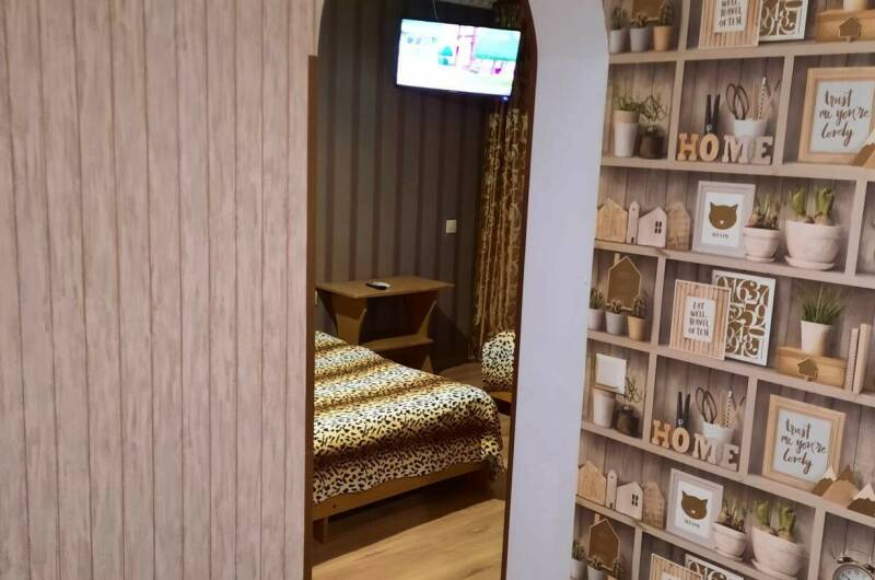 Трехместная с кухней и балконом