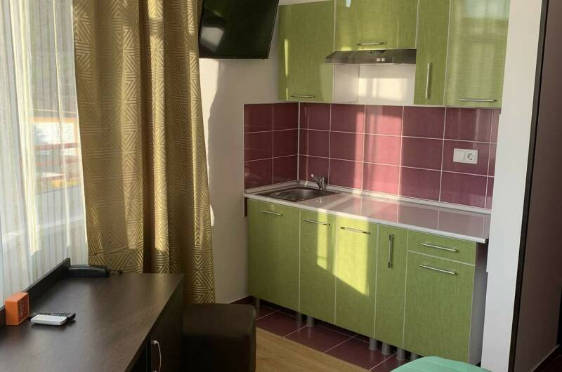 Одноместный Делюкс с балконом видом на сад и горы