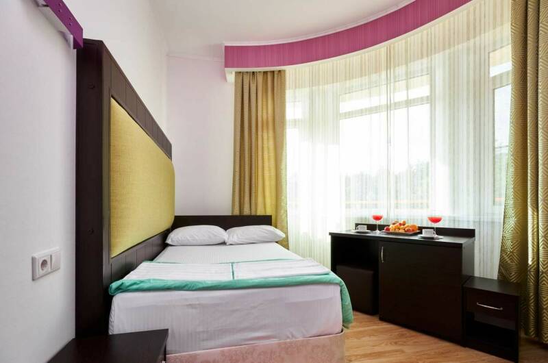 Одноместный номер Делюкс с видом на сад и горы