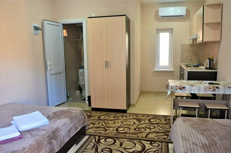 3-х местная студия (№ 1, 1 этаж)