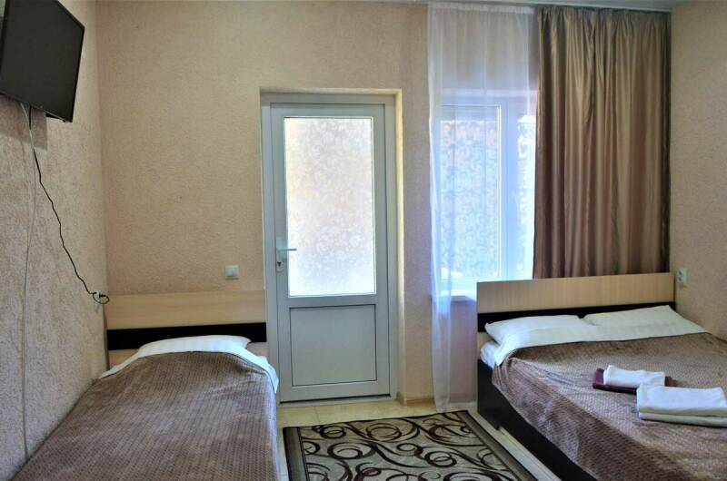 3-х местная студия (№ 1, 1 этаж)