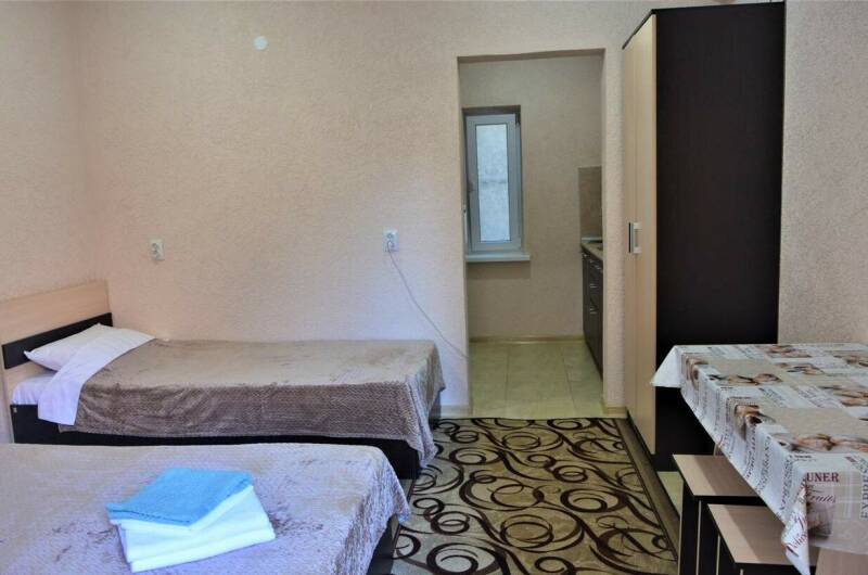 3-х местная студия (№ 3, 1 этаж)