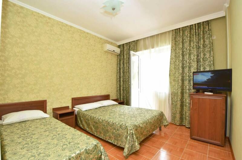 3- местный номер с большим балконом