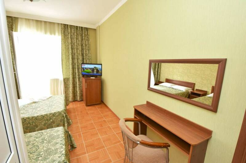 3- местный номер с большим балконом