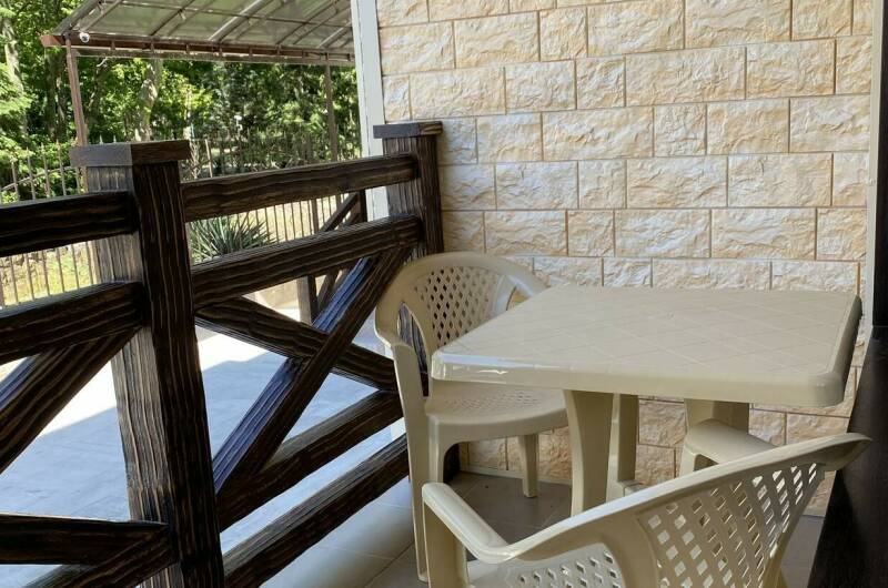 Четырехместный номер с балконом (1 спальня)