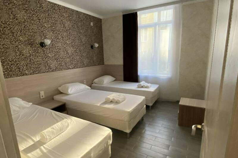 Апартаменты с 2 спальнями и кухней