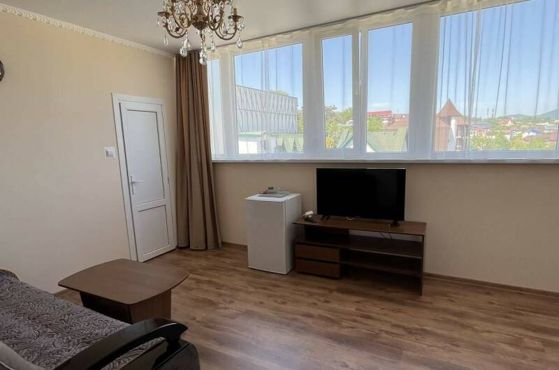 Четырёхместный номер с панорамным видом