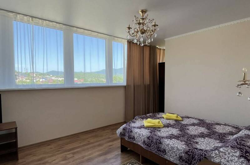 Четырёхместный номер с панорамным видом