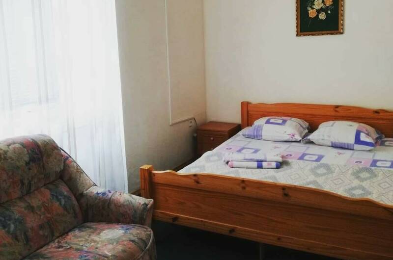 Двухместный номер с видом на зеленую зону