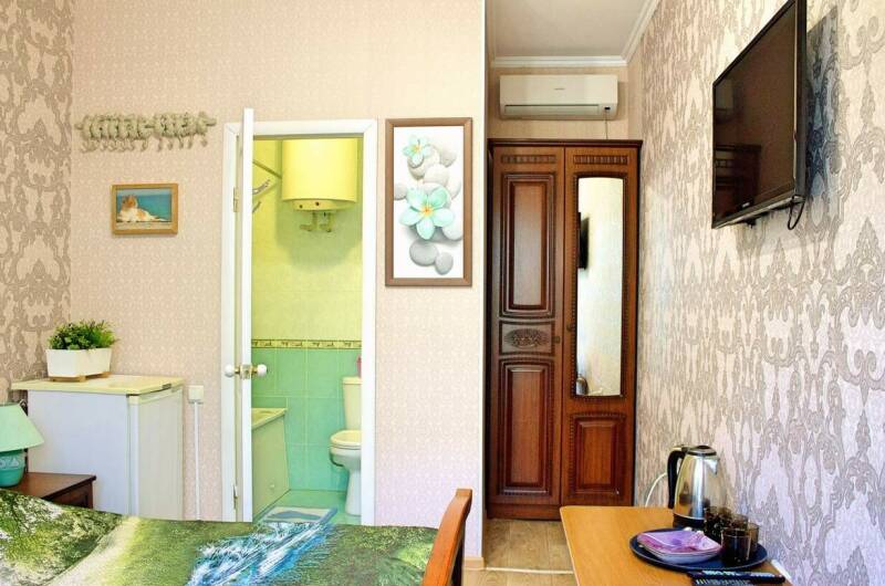 Уютный номер категории «Комфорт» в коттедже