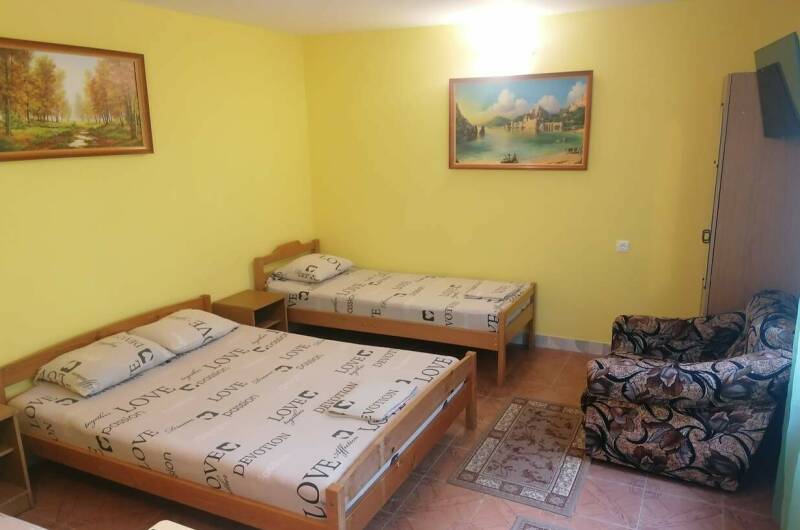 Четырехместный номер с удобствами