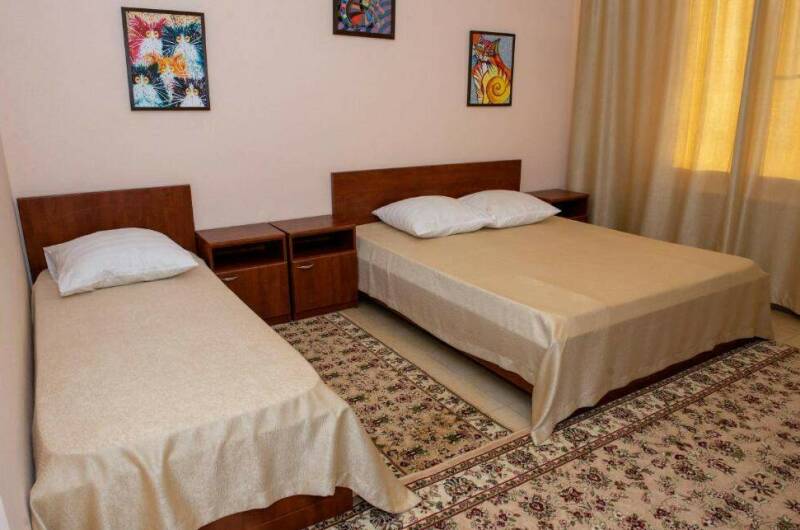 Трехместный однокомнатный «Люкс»