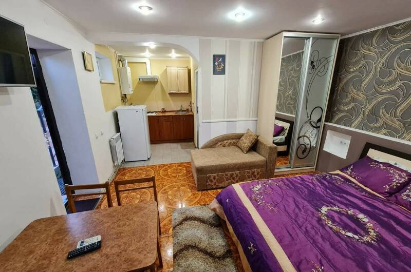 Номер-студио с кроватью размера «king-size»