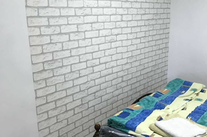 Номер с двуспальной кроватью и кухней