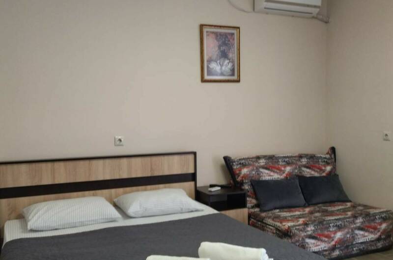 4-х местный номер, со своим двориком и кухней