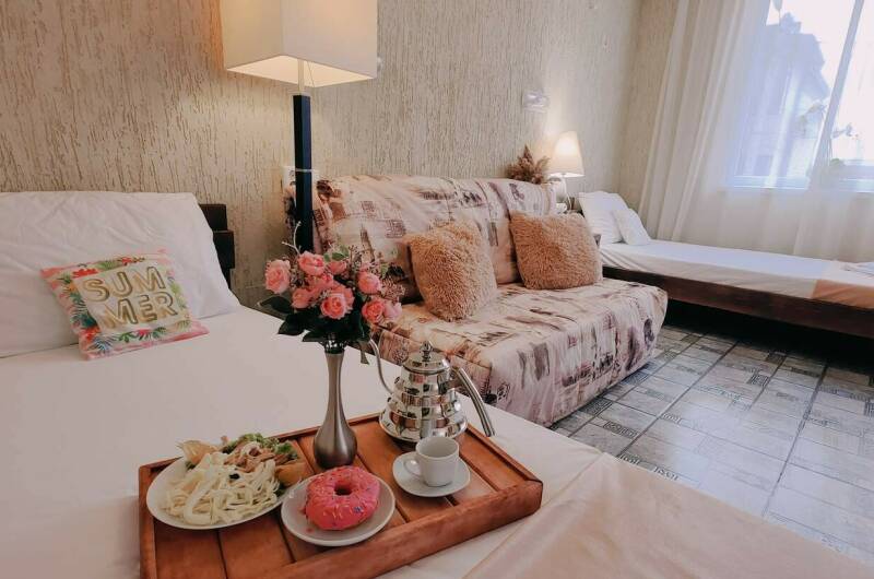 4х мест. стандарт с видом на сад (СУ на 3 номера)