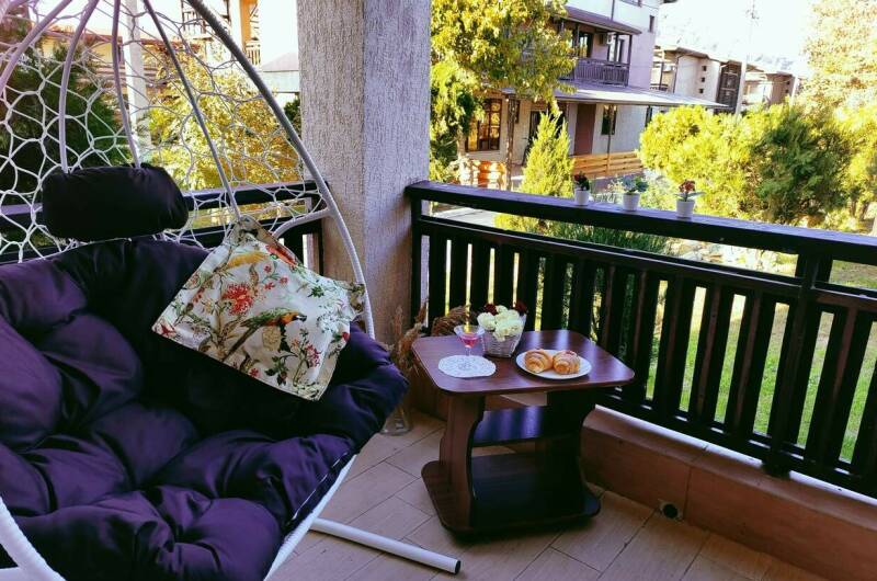 4х местная студия с мини-кухней (вид на терр.)