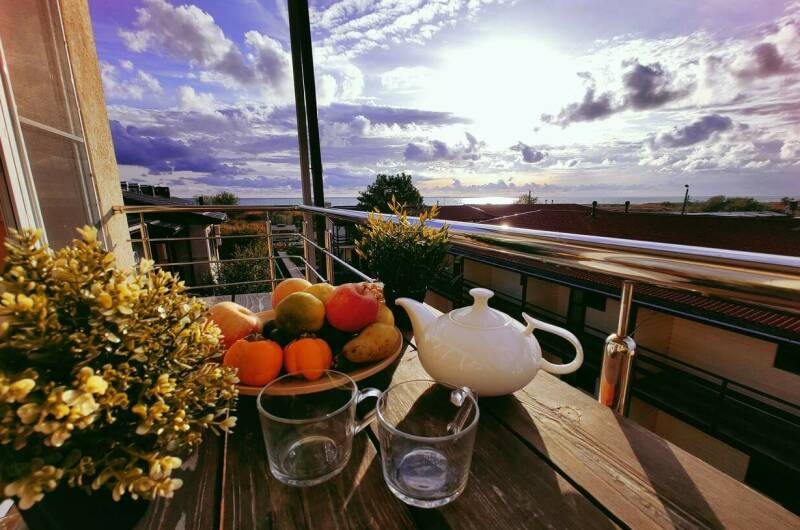 4х местная студия с кухней и видом на море