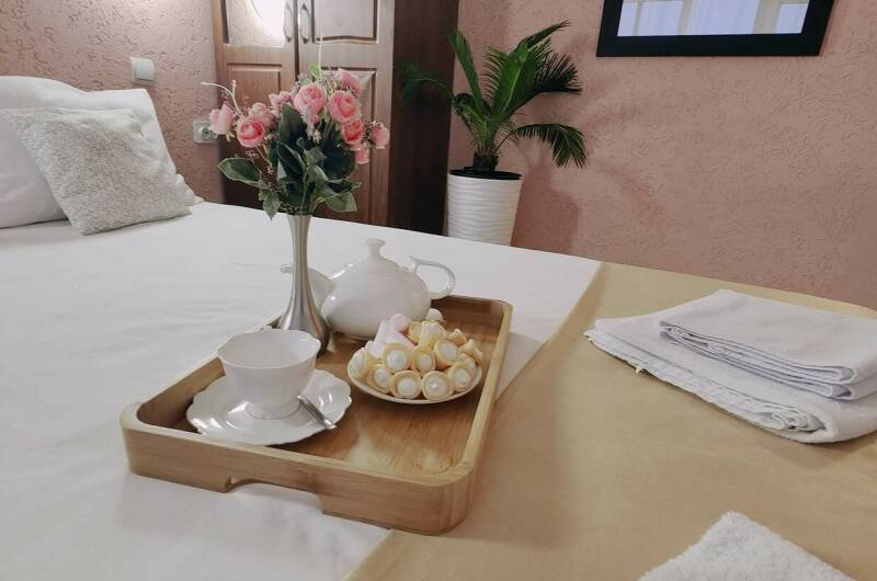 4х местная студия с кухней и видом на море