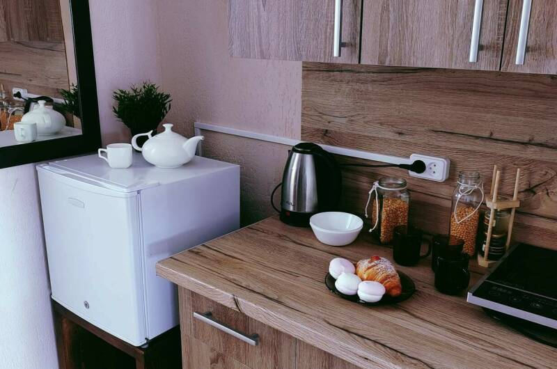 5ти местная студия с мини-кухней и видом на тер-ию