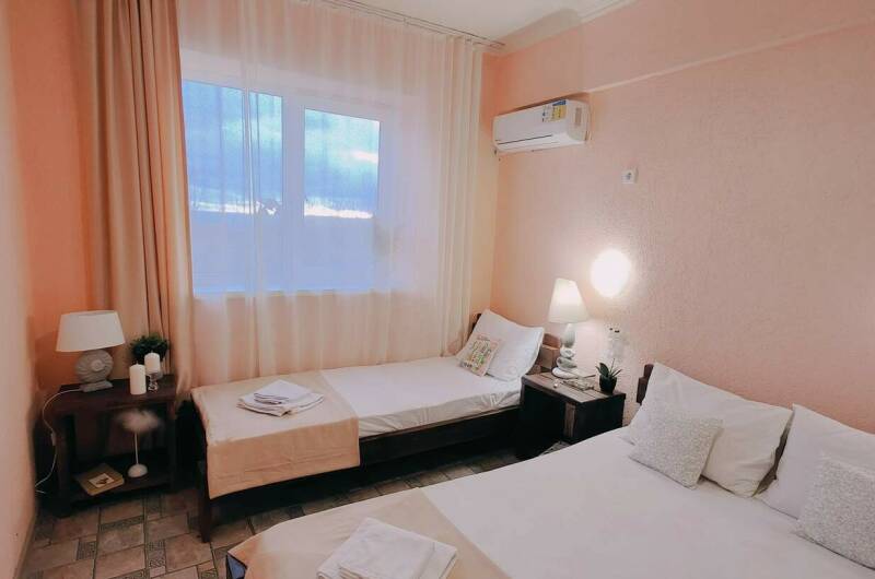 Апартаменты с террасой и прямым видом на море (7м)