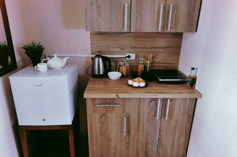 7ми мест апартаменты с террасой и видом на тер-ию