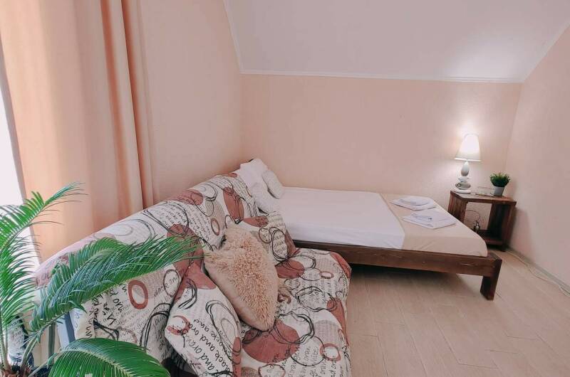 7ми мест апартаменты с мини-кухней и видом на море