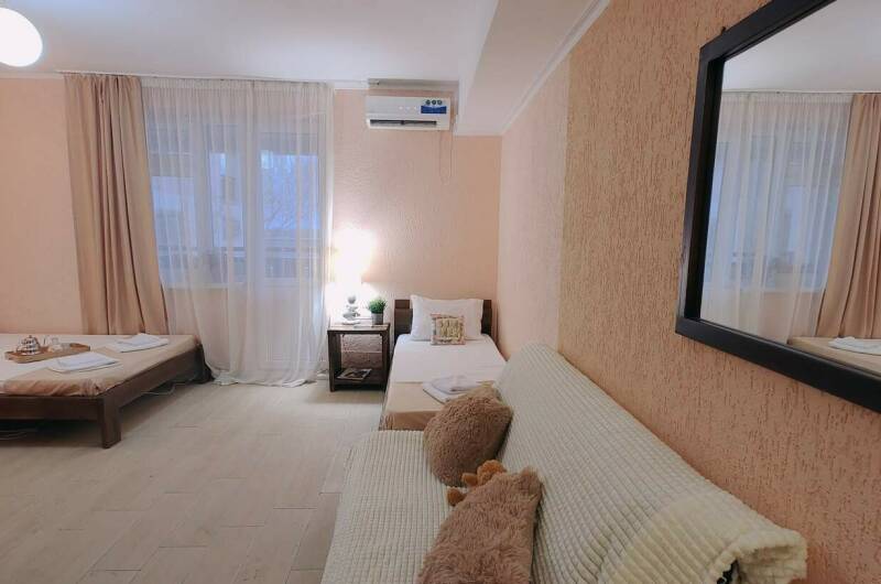 2х комнатный 8ми местный номер с видом на тер-ию