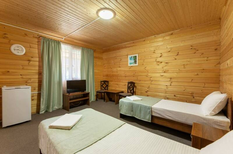 Двухместный из бруса