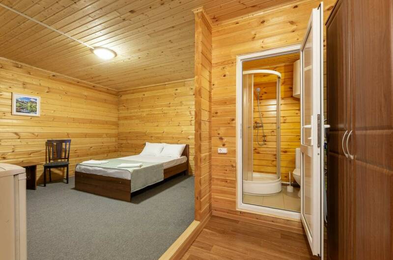 Двухместный из бруса