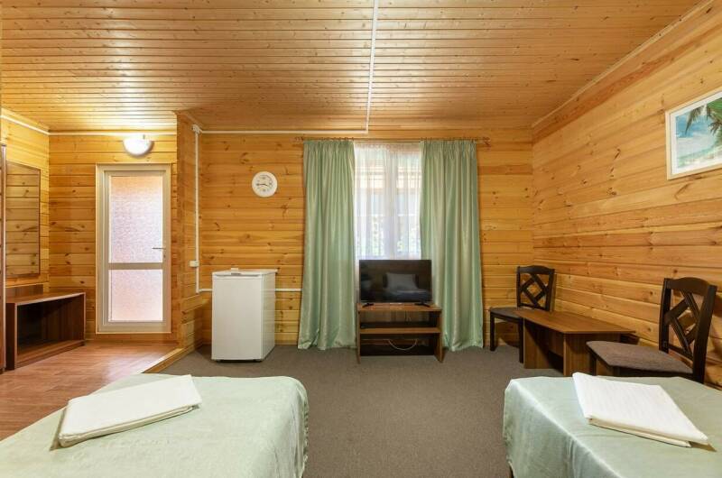 Двухместный из бруса