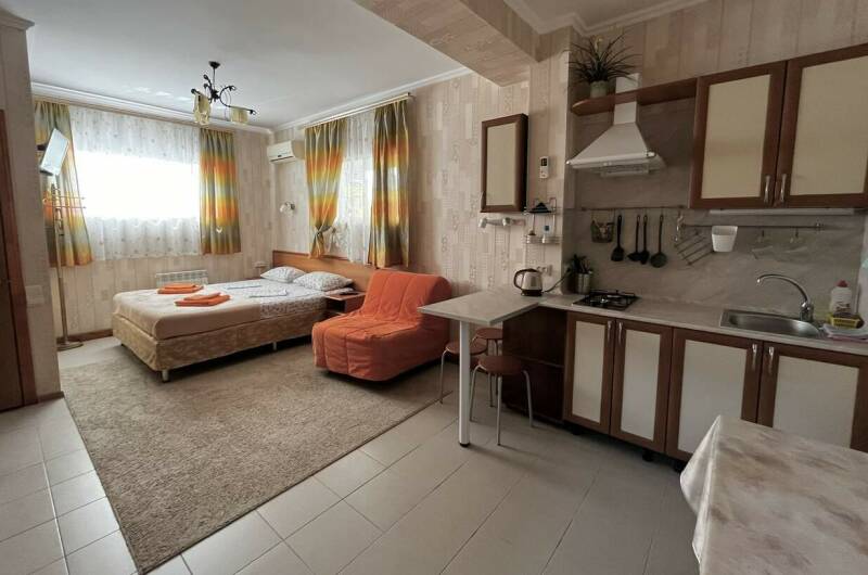 «Студия 3-местная с кухней» (1этаж)