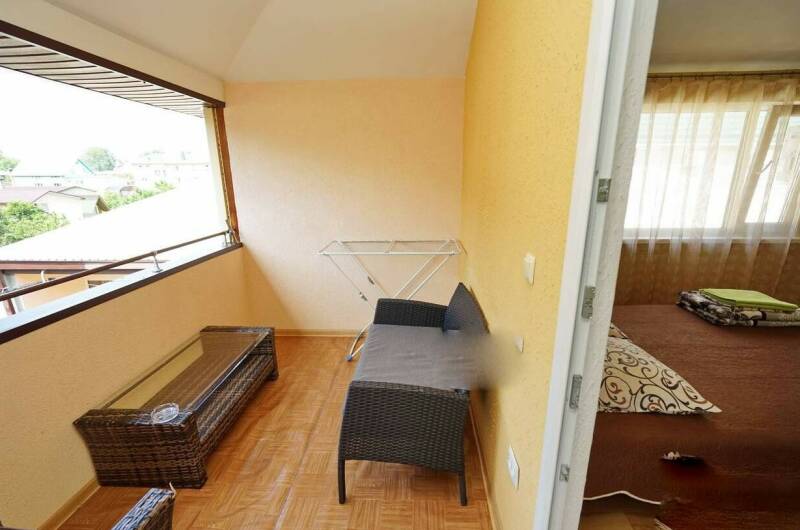 Двухкомнатный номер «Люкс» с балконом и кухней