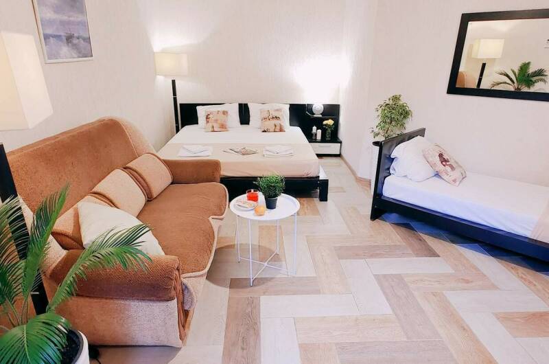 6-ти местные апартаменты с кухней