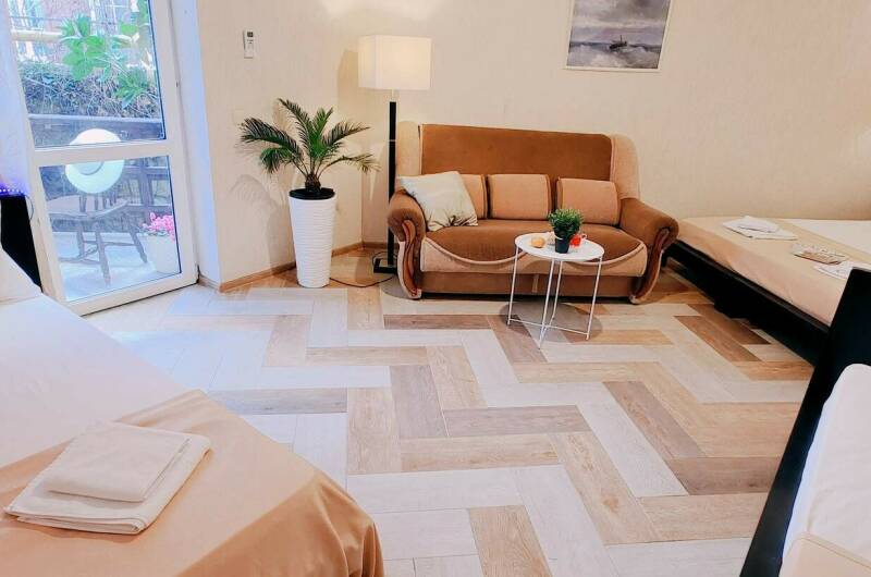 6-ти местные апартаменты с кухней