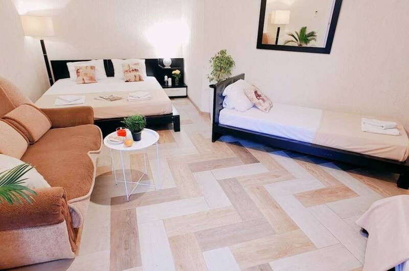 6-ти местные апартаменты с кухней