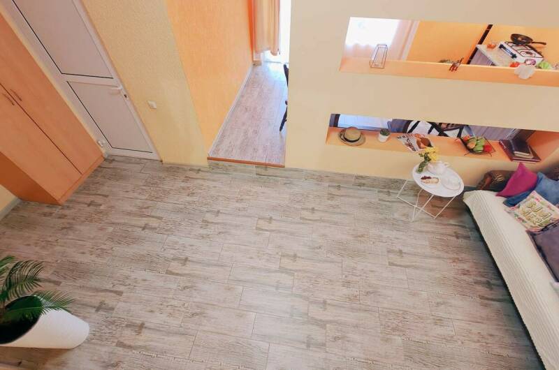 Евро 3-шка с собственной террасой 8 мест